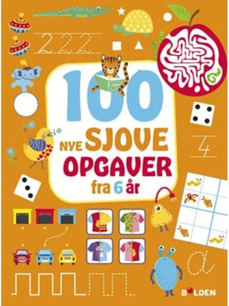 100 NYA roliga uppgifter - från 6 år - Hobby - mjukpärm