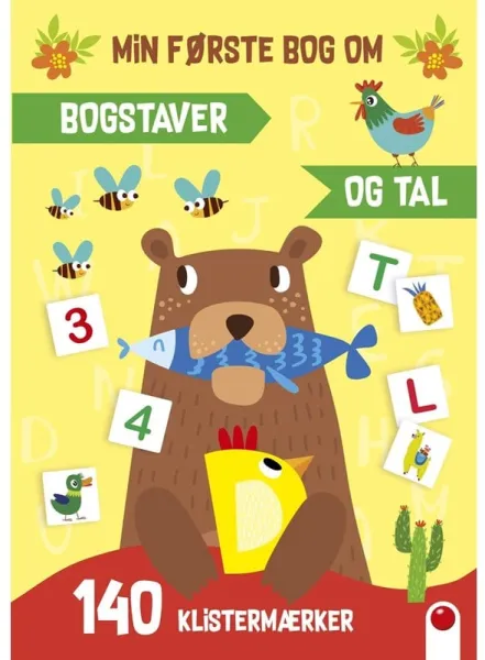 Min första bok om bokstäver och siffror (Björn) - Hobby - häfte
