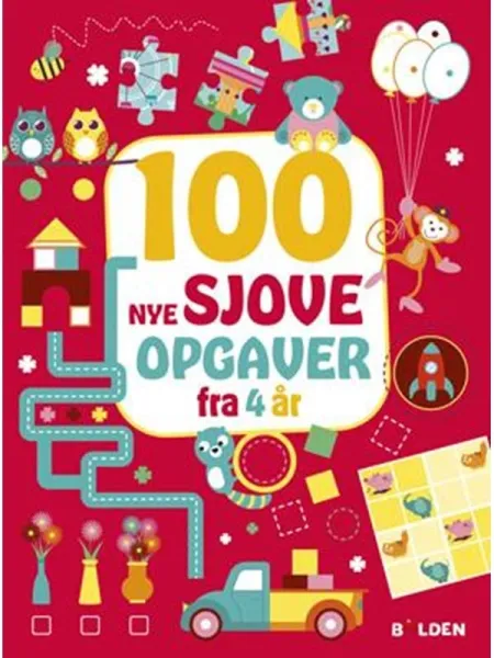 100 NYA roliga uppgifter - från 4 år - Hobby - mjukpärm