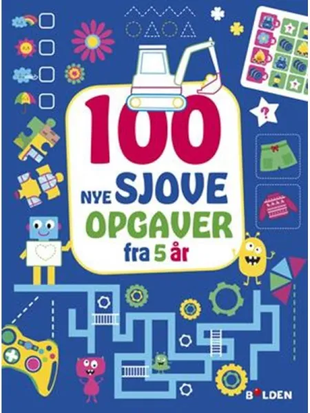 100 NYA roliga uppgifter - från 5 år - Hobby - mjukpärm