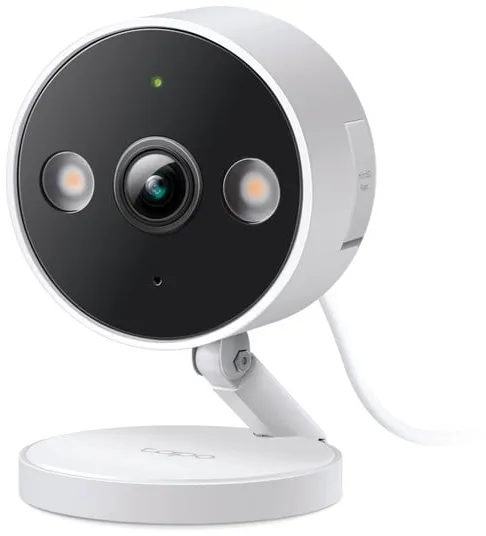 TP-Link Tapo C120 Inomhus-/Utomhus-Wi-Fi-hemövervakningskamera, Vit
